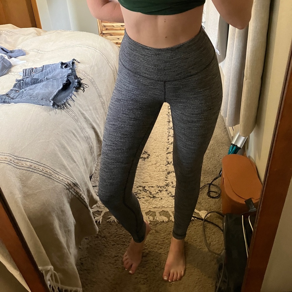 Lululemon gray high waist leggings